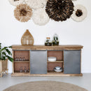 Grand buffet Tabuk en bois de manguier