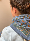 Large Séléné Scarf - Blue
