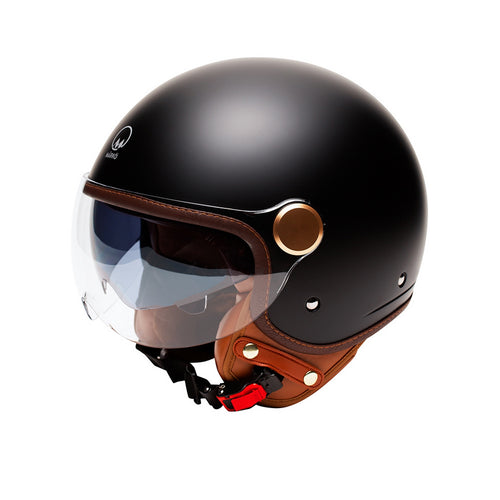 Casque Jet Grasse 22 06 - Noir Matt
