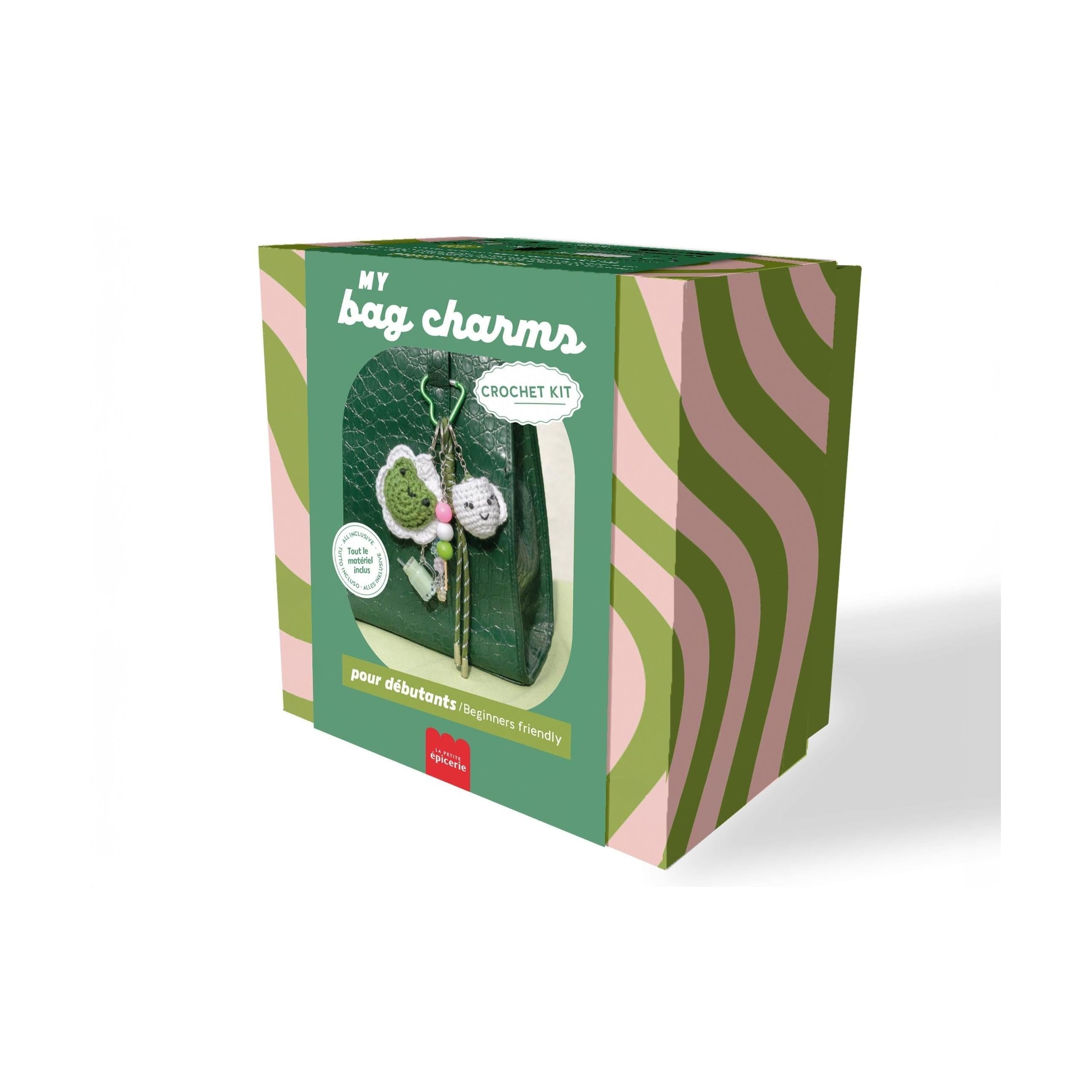 Kit Crochet Pour Débutant - Bag Charms- Matcha Club