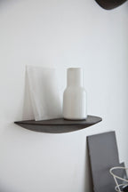 AUDO COPENHAGEN - Gridy Fungi Oak Shelf by Audo Copenhagen - Large - Dark Oak