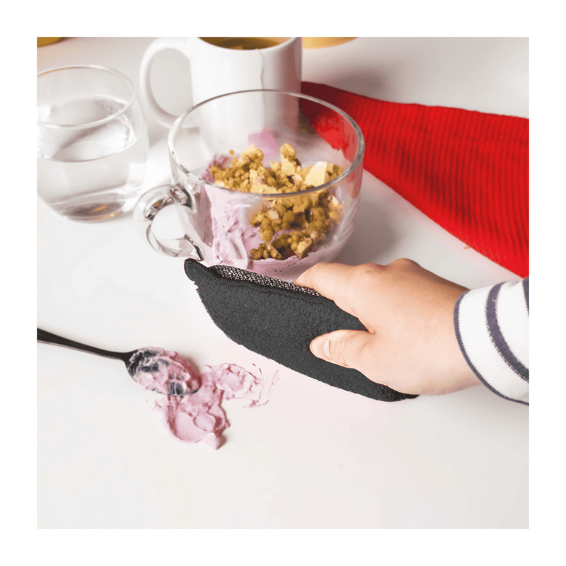 Éponges Lavables 4 Grises