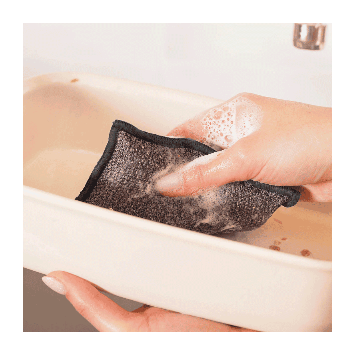 Washable Sponges 4 Gray