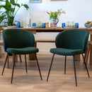 Set of 2 Groom Chairs - Green