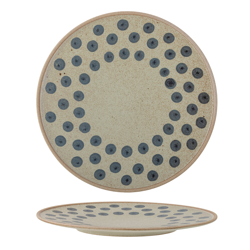 Tinni - Plate - Blue - Stoneware