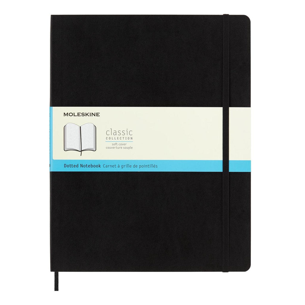 Classic Notebook XXL 21.6x27.9 - Dotted Pages - Black