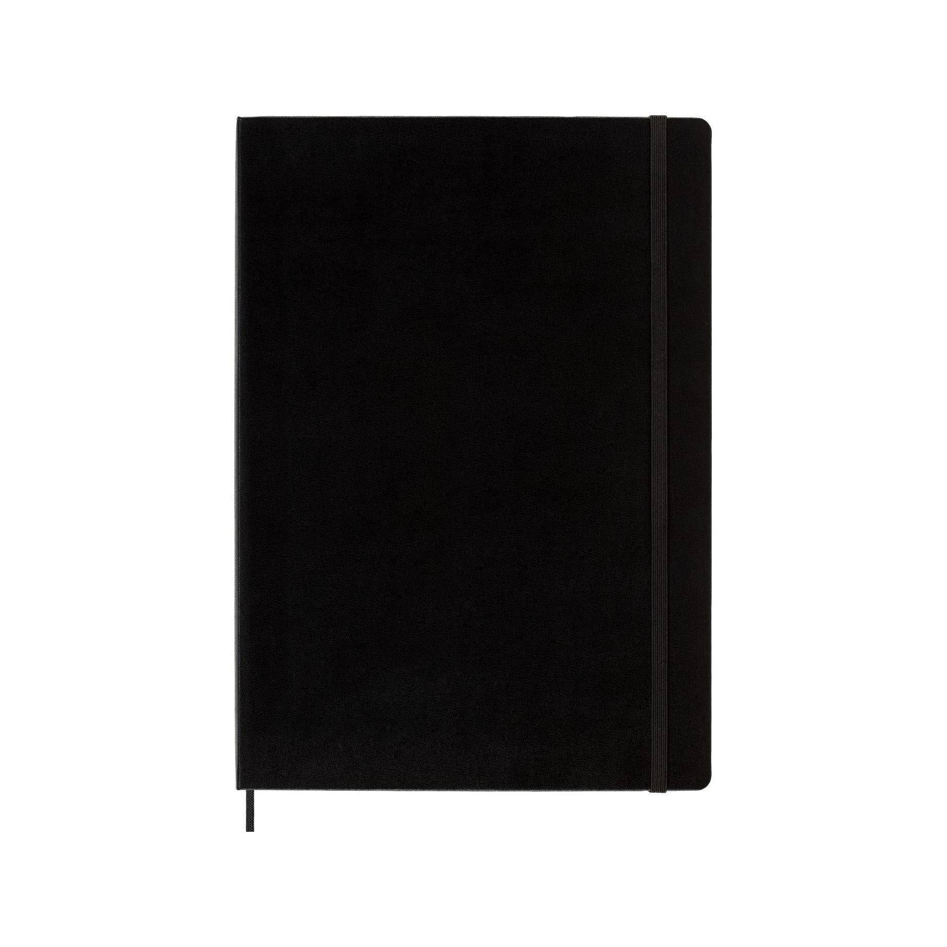Classic Notebook A4 - Plain Pages - Black