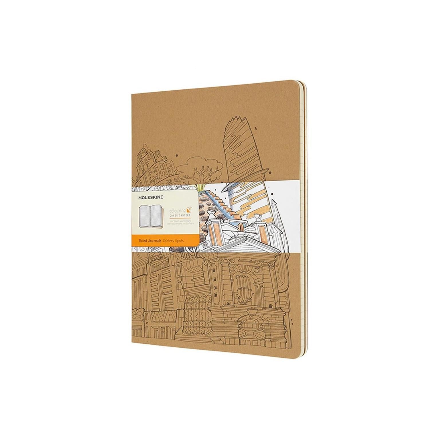 Xl 19X25 Notebook - Ruled Pages - Kraft Brown