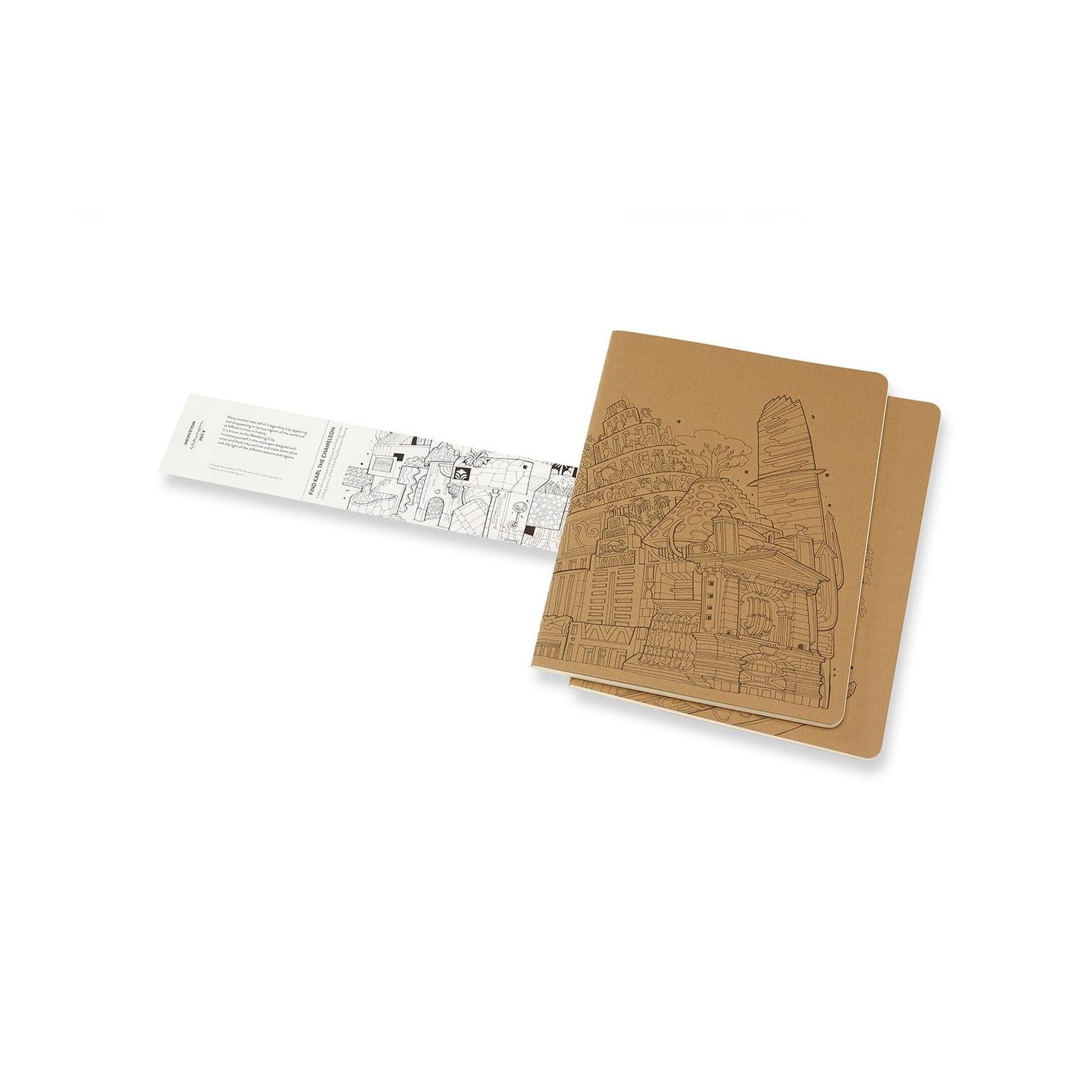 Xl 19X25 Notebook - Ruled Pages - Kraft Brown