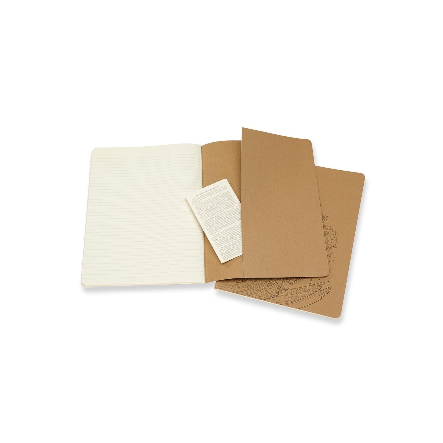 Xl 19X25 Notebook - Ruled Pages - Kraft Brown