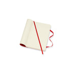 Classic Pocket Notebook 9X14 - Plain Pages - Scarlet Red