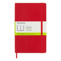Cuaderno clásico Large 13X21 - Páginas blancas - Rojo escarlata