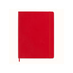 Cuaderno clásico XL 19X25 - Páginas rayadas - Rojo escarlata