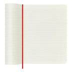 Cuaderno clásico XL 19X25 - Páginas rayadas - Rojo escarlata
