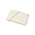 Classic Notebook XL 19x25 - Ruled Pages - Scarlet Red