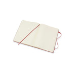 Classic Notebook XL 19x25 - Ruled Pages - Scarlet Red