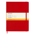 Classic Notebook XL 19x25 - Ruled Pages - Scarlet Red