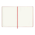 Classic Notebook XL 19x25 - Plain Pages - Scarlet Red