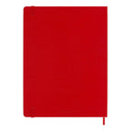 Classic Notebook XL 19x25 - Plain Pages - Scarlet Red