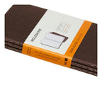 Cahier Pocket 9X14 - Pages Lignées - Brun Café