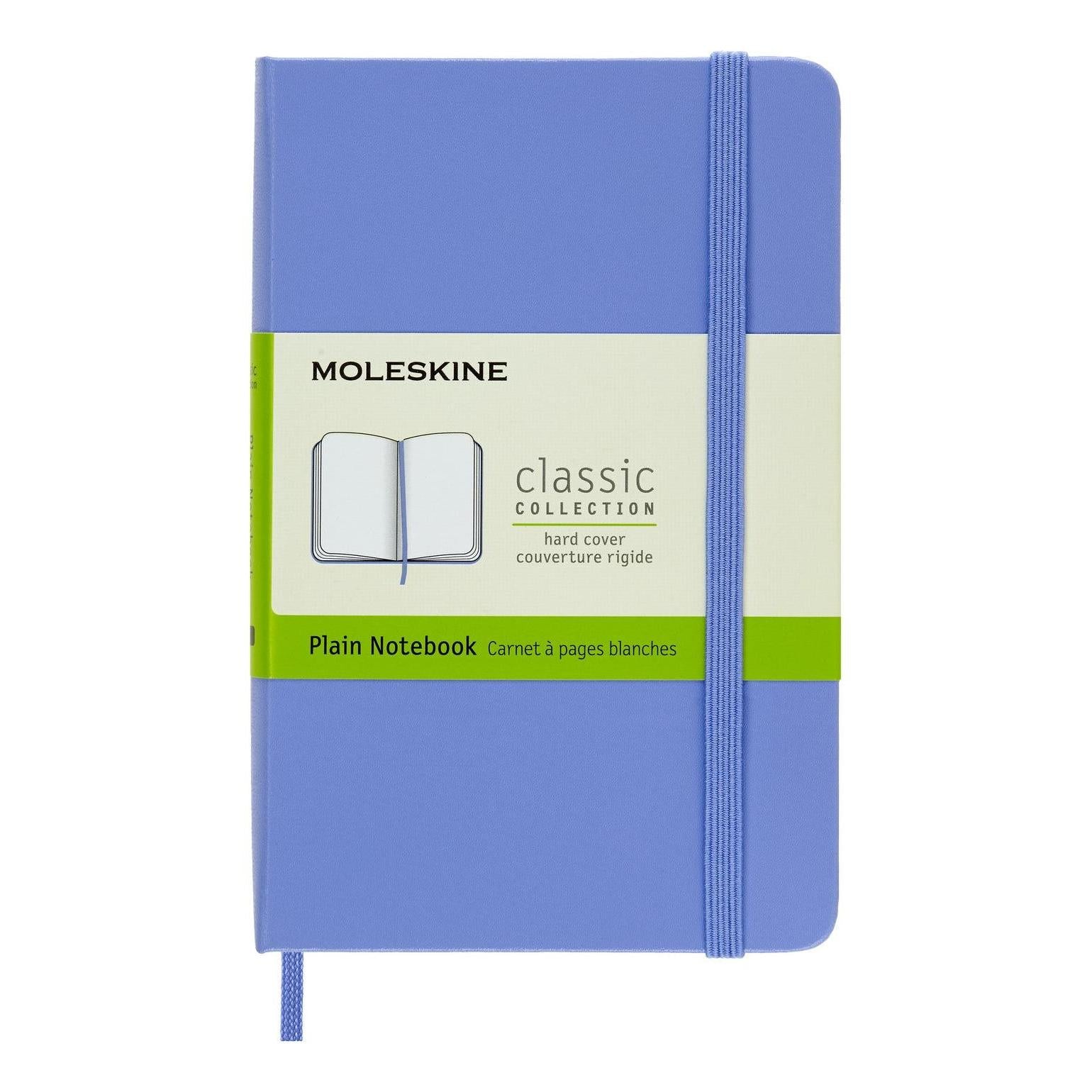 Classic Notebook Pocket 9x14 - Plain Pages - Hydrangea Blue