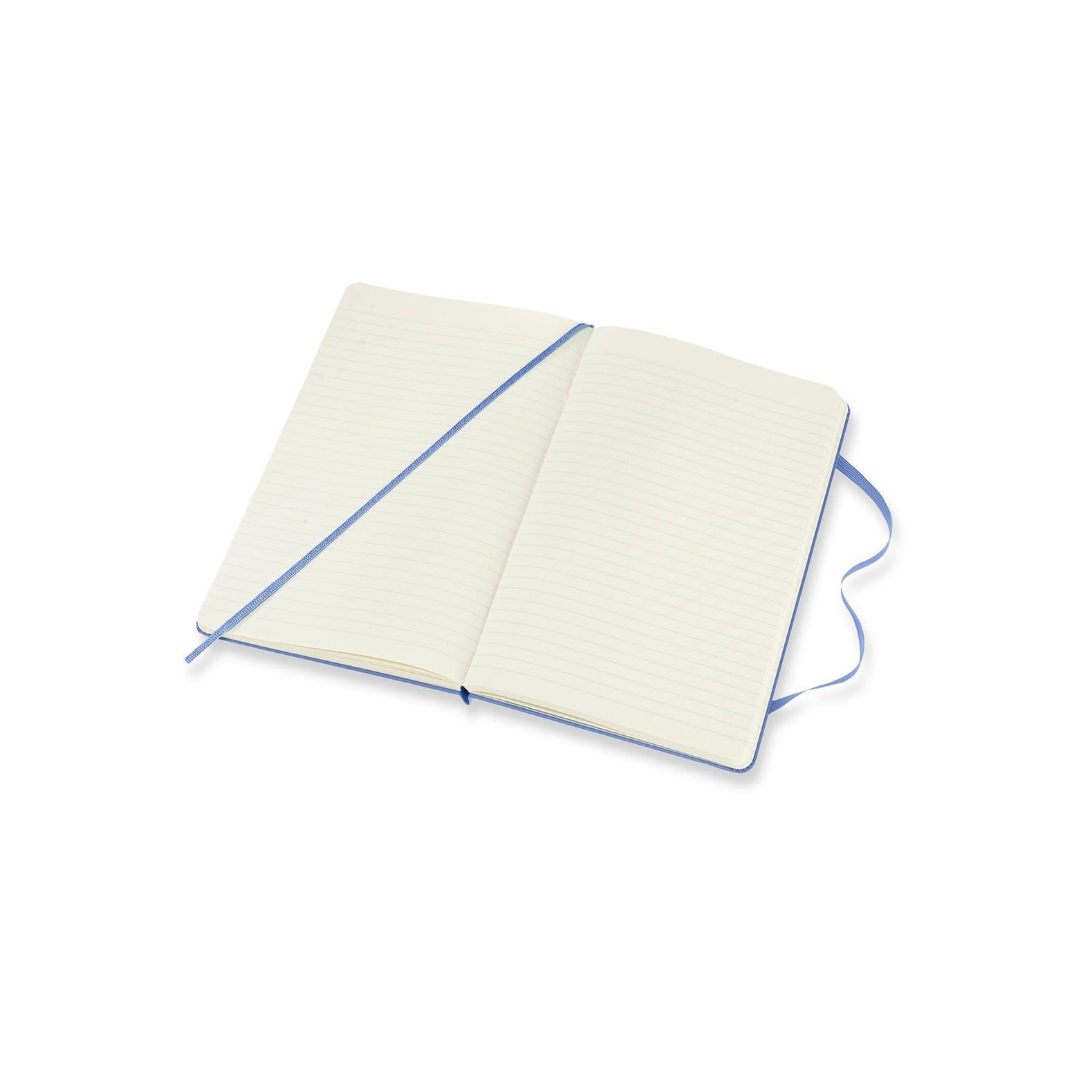 Classic Notebook Large 13x21 - Ruled Pages - Hydrangea Blue