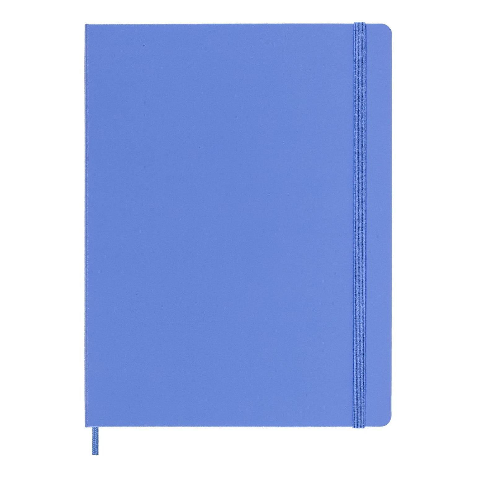 Classic Notebook XL 19x25 - Ruled Pages - Hydrangea Blue
