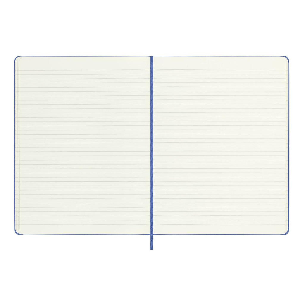 Classic Notebook XL 19x25 - Ruled Pages - Hydrangea Blue