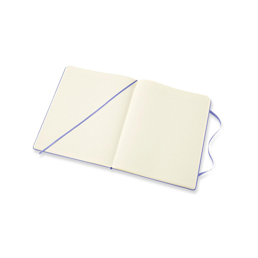 Classic Notebook XL 19x25 - Ruled Pages - Hydrangea Blue