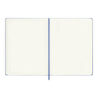 Carnet Classique Xl 19X25 - Pages Blanches - Bleu Hortensia