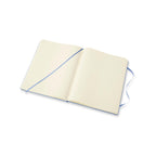 Carnet Classique Xl 19X25 - Pages Blanches - Bleu Hortensia