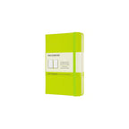 Classic Notebook Pocket 9x14 - Plain Pages - Lemon Green
