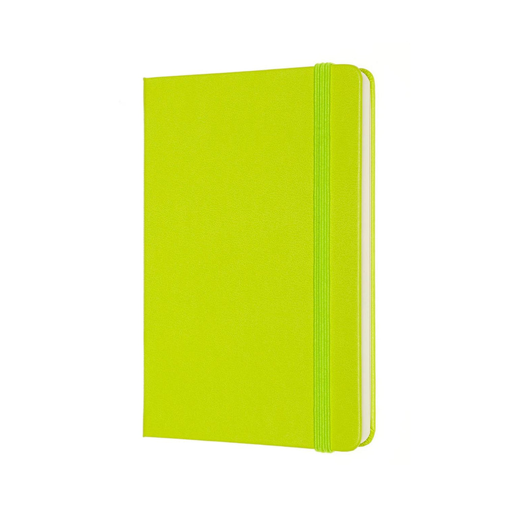 Classic Notebook Pocket 9x14 - Plain Pages - Lemon Green