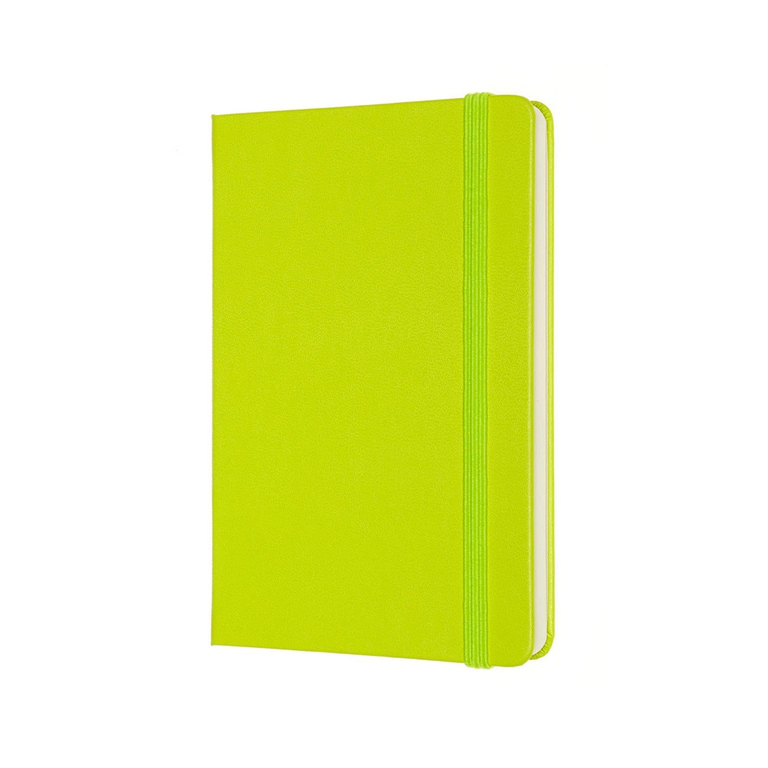 Classic Notebook Pocket 9x14 - Plain Pages - Lemon Green