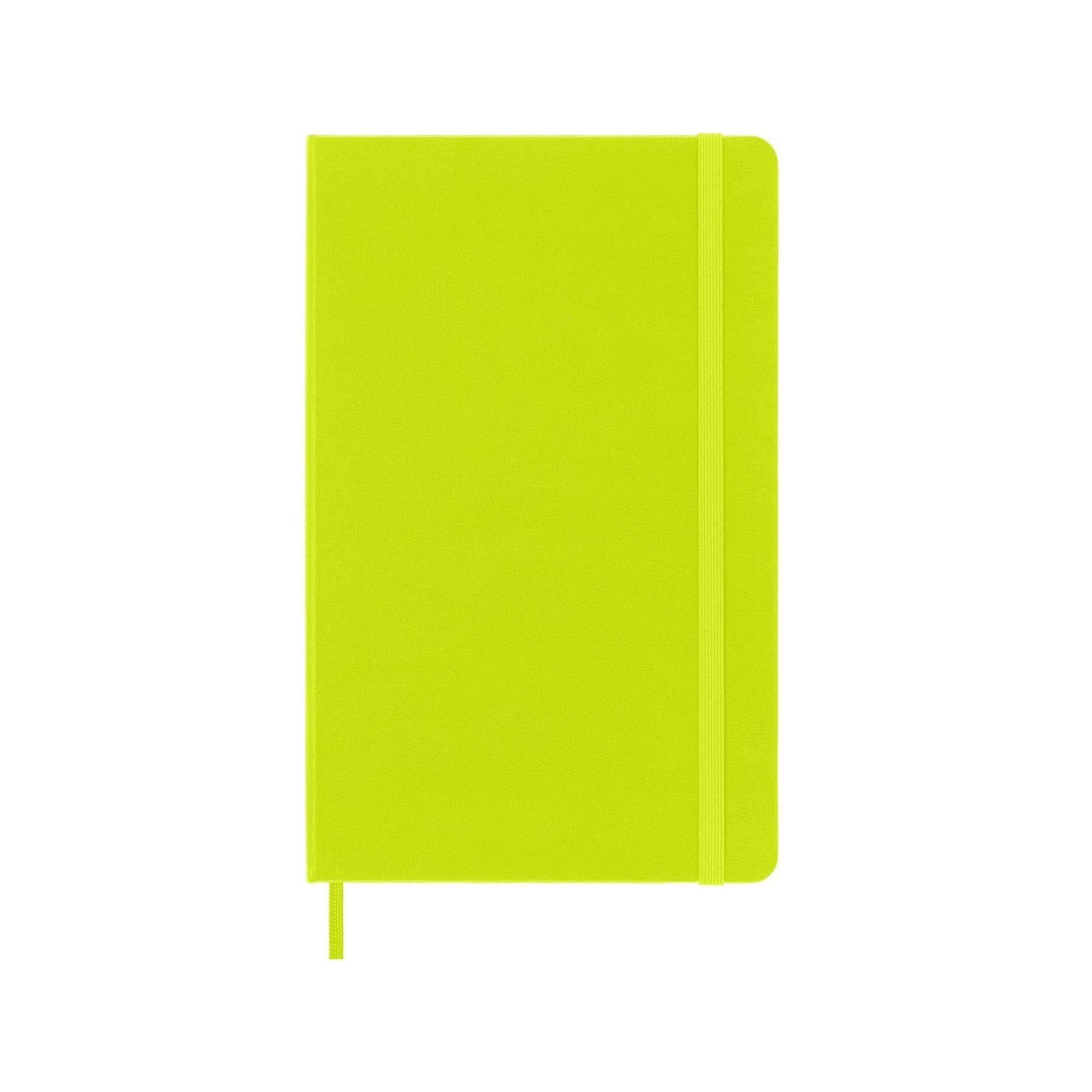 Classic Large Notebook 13X21 - Ruled Pages - Lime Green