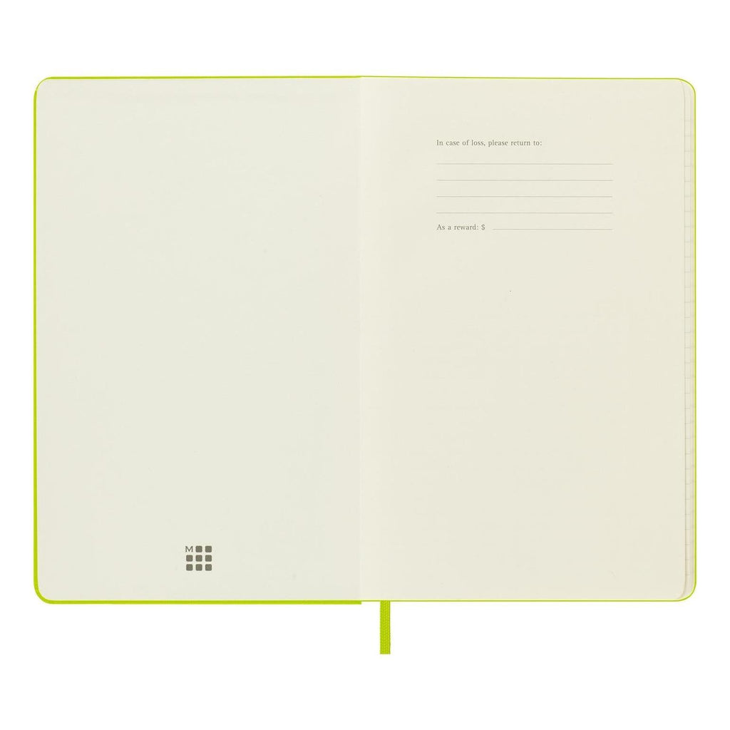 Classic Large Notebook 13X21 - Ruled Pages - Lime Green