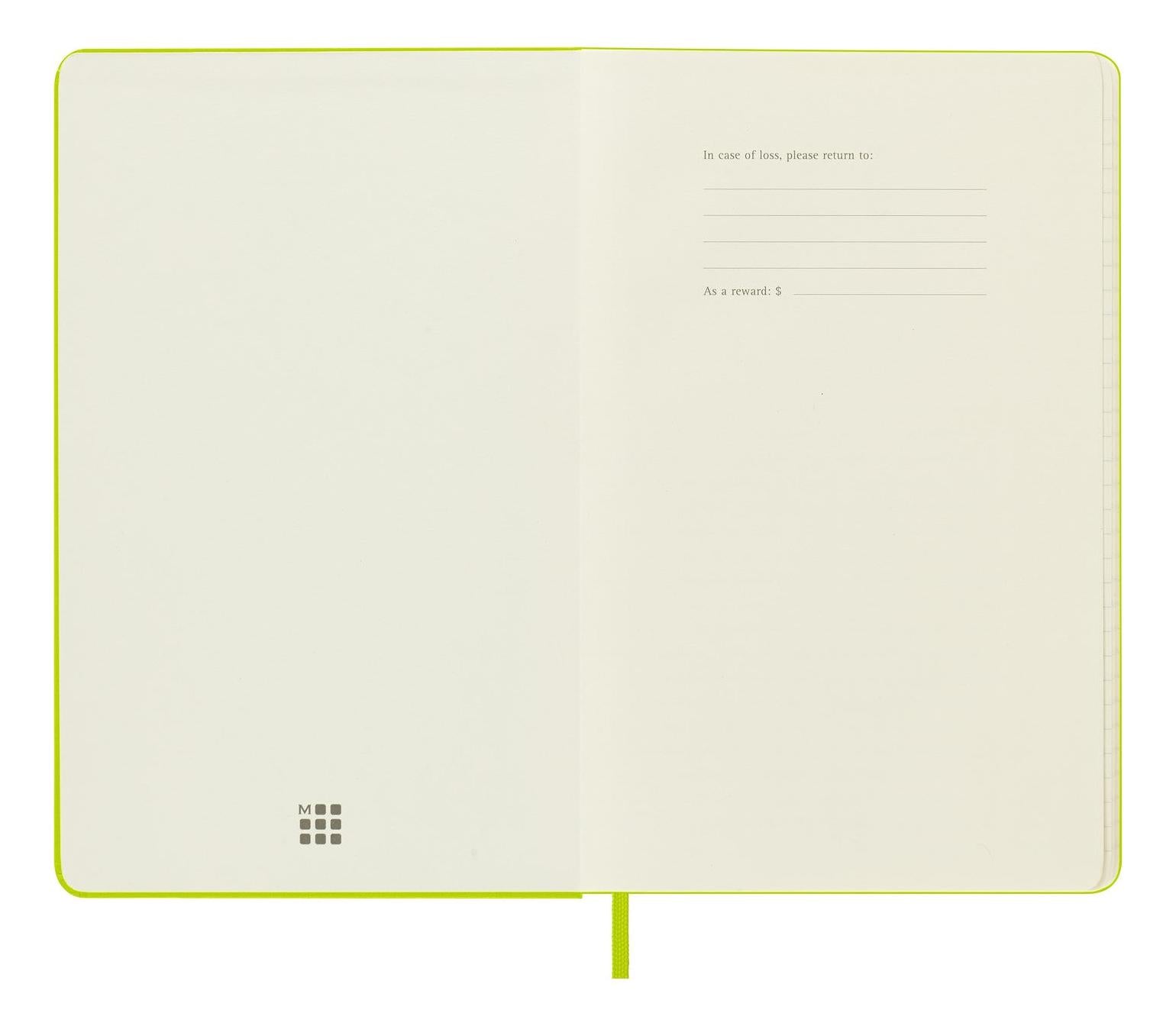 Carnets Classiques - Pp - Polypropylène - Vert Citron