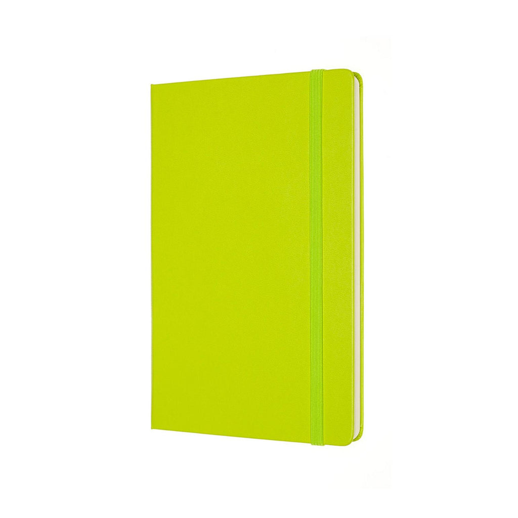 Classic Large Notebook 13X21 - Plain Pages - Lime Green