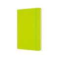 Classic Large Notebook 13X21 - Plain Pages - Lime Green