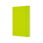 Classic Large Notebook 13X21 - Plain Pages - Lime Green