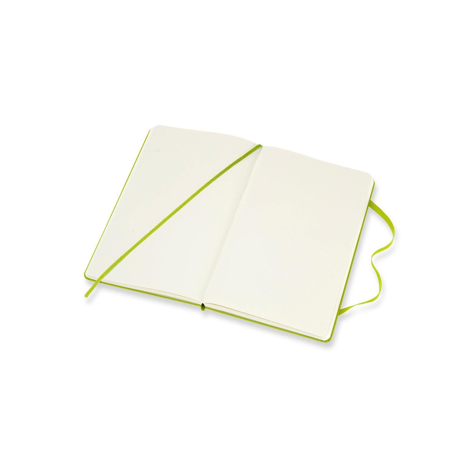 Classic Large Notebook 13X21 - Plain Pages - Lime Green