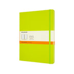 Carnet Classique Xl 19X25 - Pages Lignées - Vert Citron