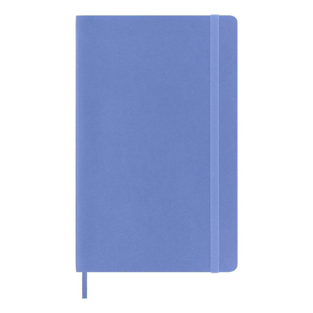 Classic Notebook Large 13x21 - Plain Pages - Hydrangea Blue