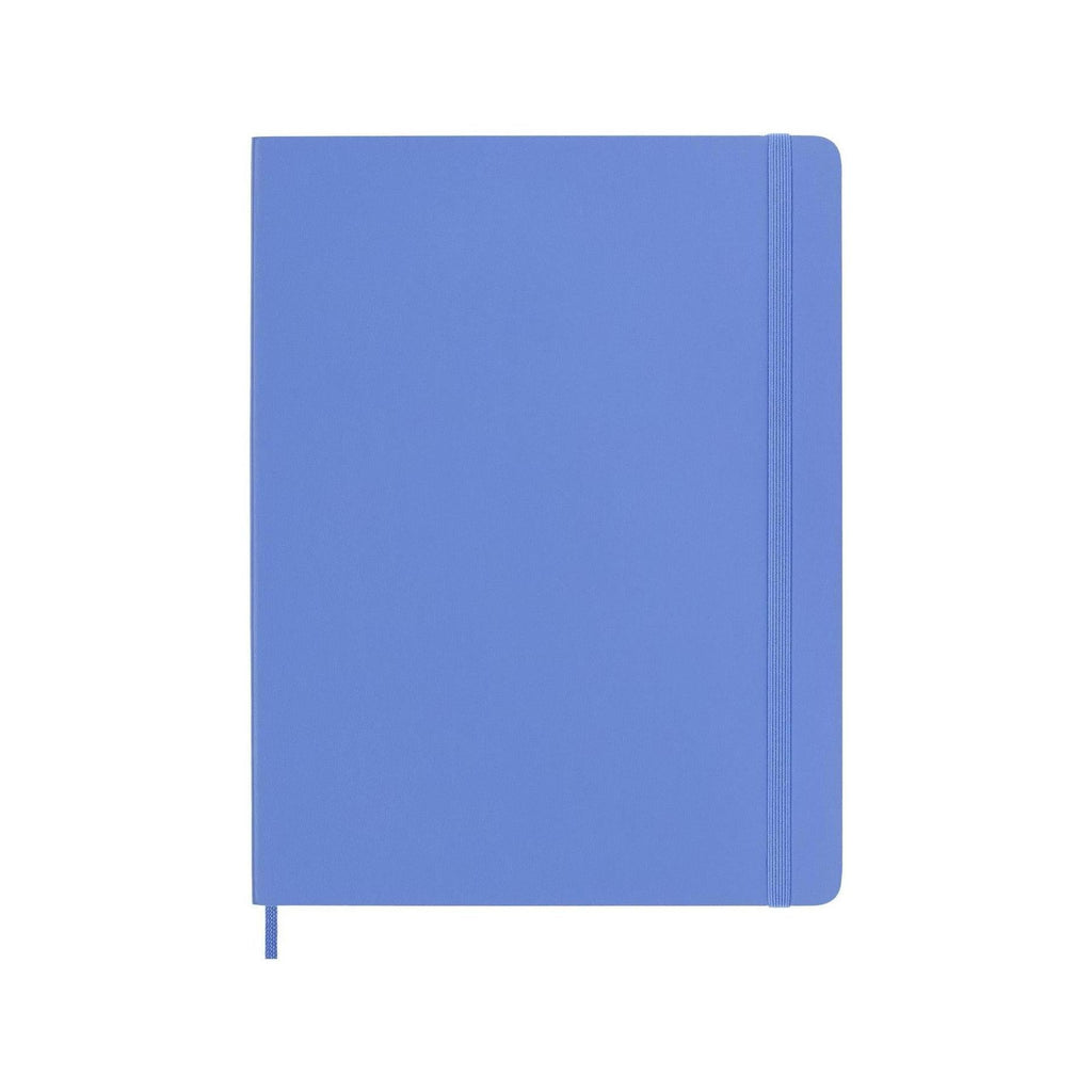Cuaderno clásico XL 19X25 - Páginas blancas - Hortensia azul