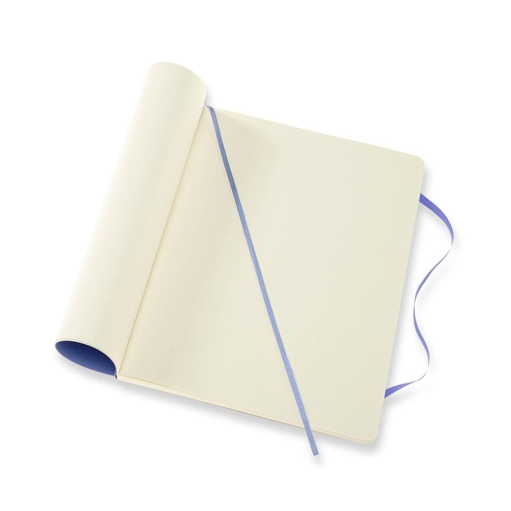 Cuaderno clásico XL 19X25 - Páginas blancas - Hortensia azul