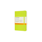 Carnet Classique Pocket 9X14 - Pages Lignées - Vert Citron
