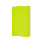 Carnet Classique Pocket 9X14 - Pages Lignées - Vert Citron