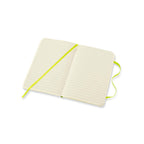 Carnet Classique Pocket 9X14 - Pages Lignées - Vert Citron