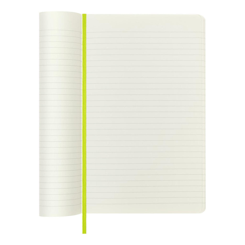 Classic Notebook Large 13x21 - Ruled Pages - Lemon Green