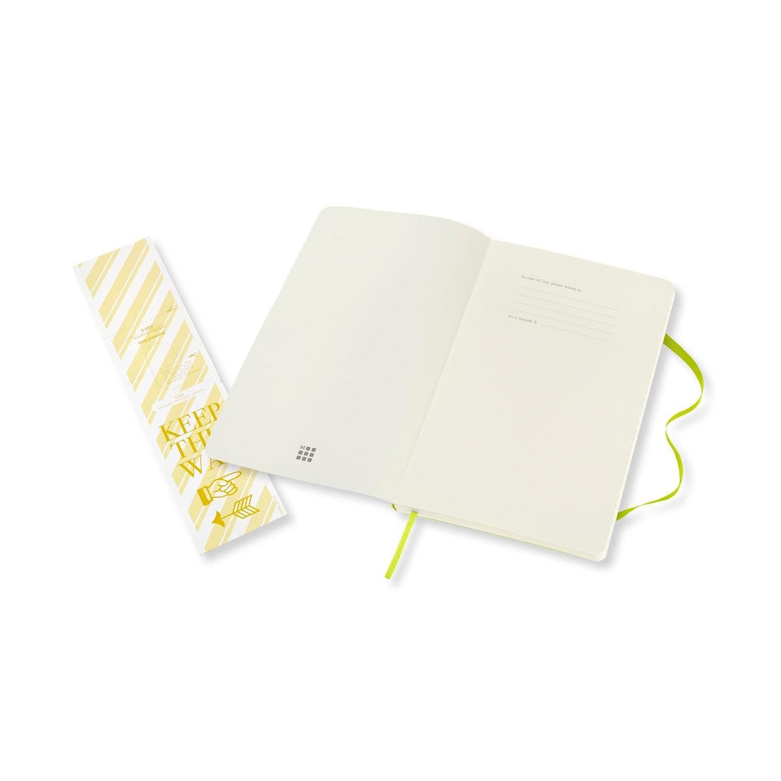Classic Notebook Large 13x21 - Ruled Pages - Lemon Green